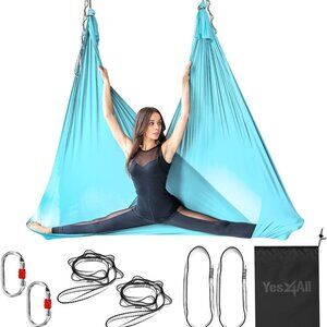 NWT Yes4All | Aerial Yoga Hammock 5.5 Yards, 198 Inches Height Aerial Silks